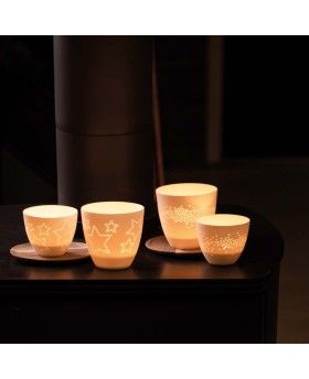 Photophore en porcelaine | Starry Sky Small - Räder