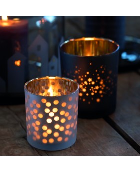 Photophore en verre | Dots Small - Räder