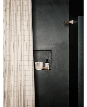Rideau de douche | Chambray | Grid - Ferm Living