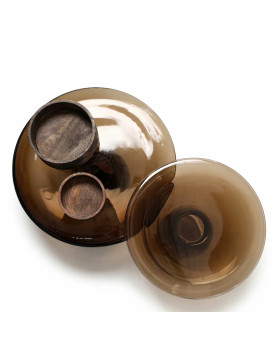 Table D'Appoint | Olo Glass | Smoked - Mogg