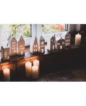 Photophore maison lumineuse étoilée - Räder