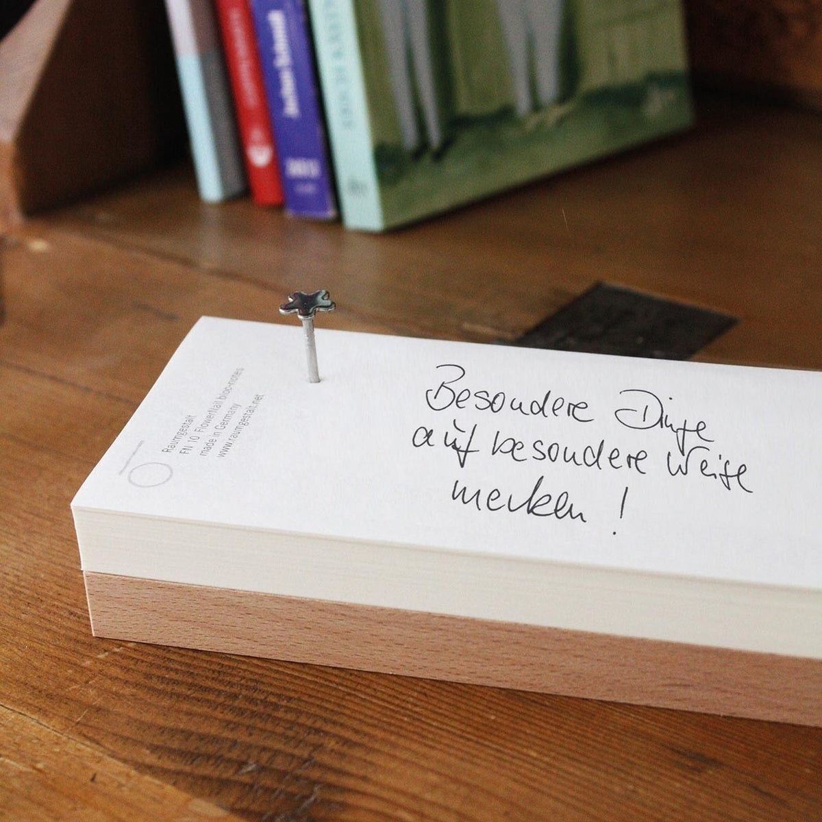 Bloc-notes FlowerNail Small - Raumgestalt