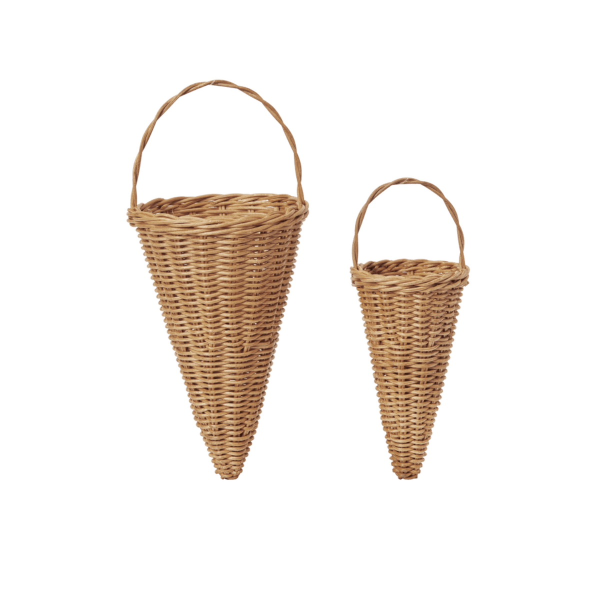 Braided Cones|Natural|Set of 2|Ferm Living