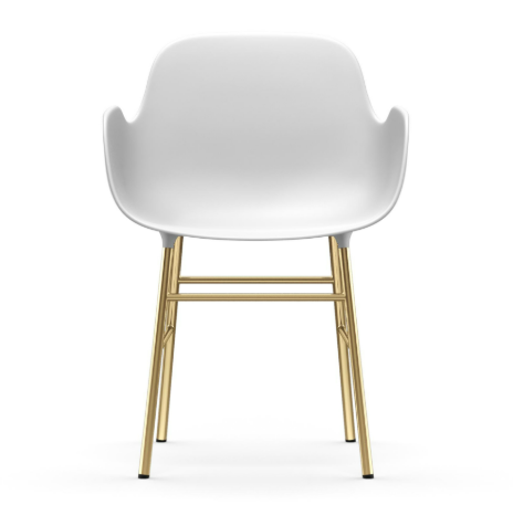 Produit d'exposition | Chaise | Form Armchair Brass - Normann Copenhagen