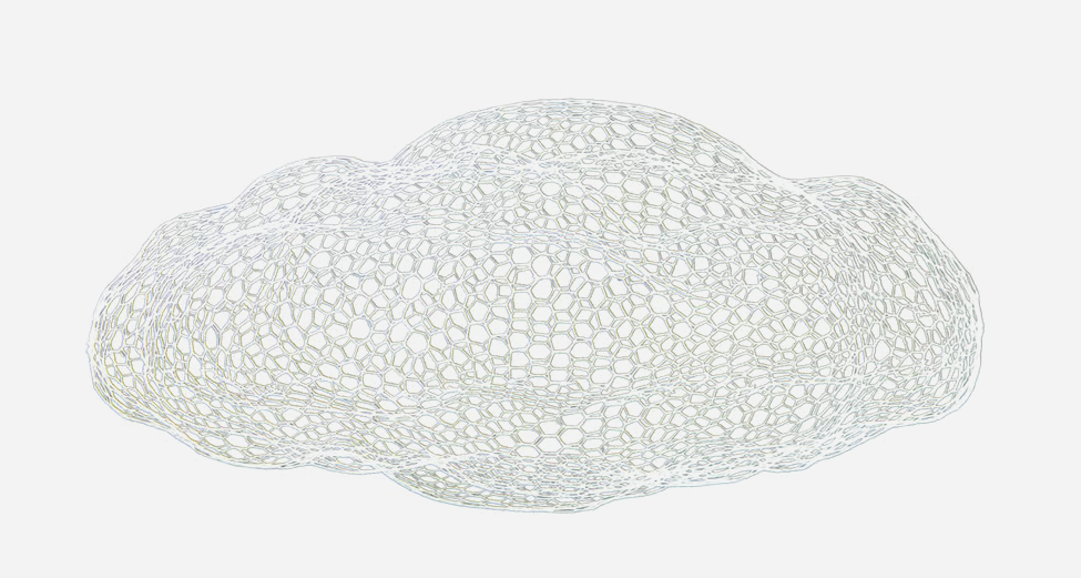 Hangende wolkdecoratie - Magis