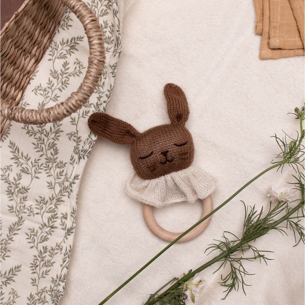 Accessoires - Anneau de dentition | Lapin Noisette - Main Sauvage