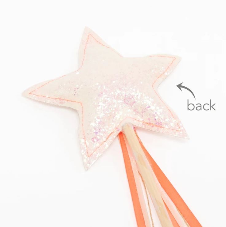 Accessoires - Baguette magique | Étoile Rose - Meri Meri