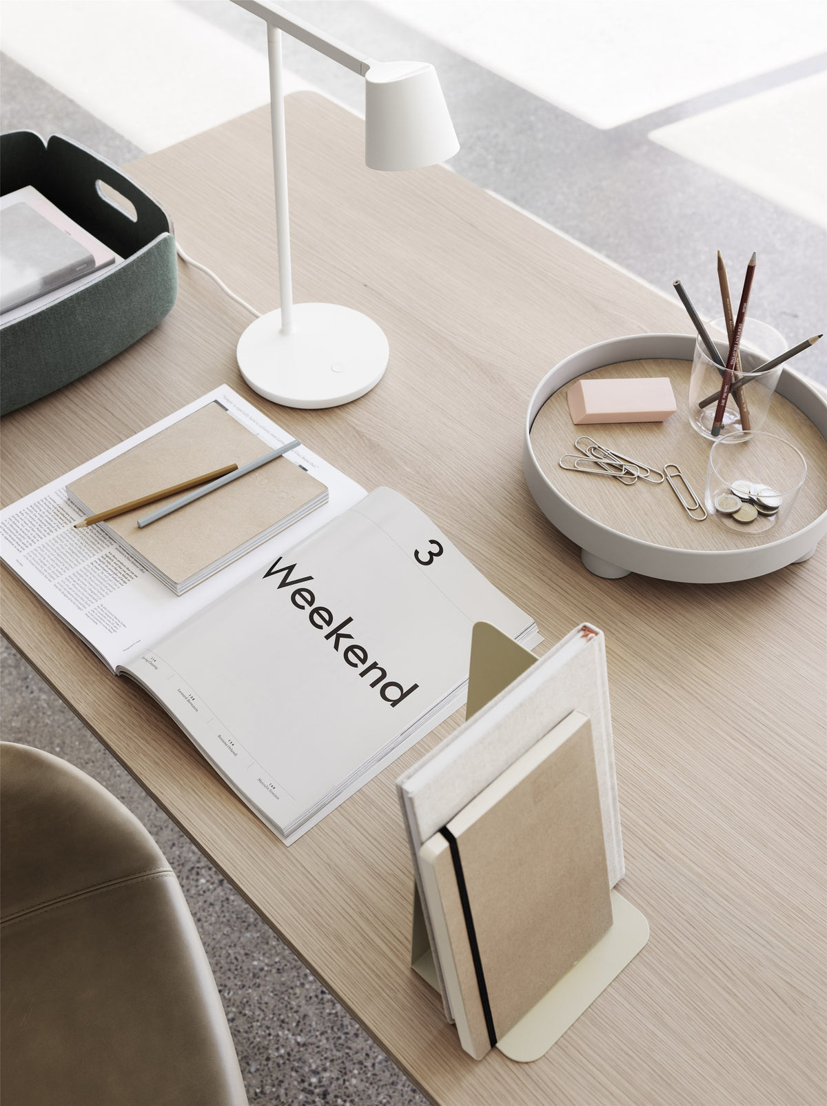 Accessoires bureau - Serre-livres Compile - Muuto