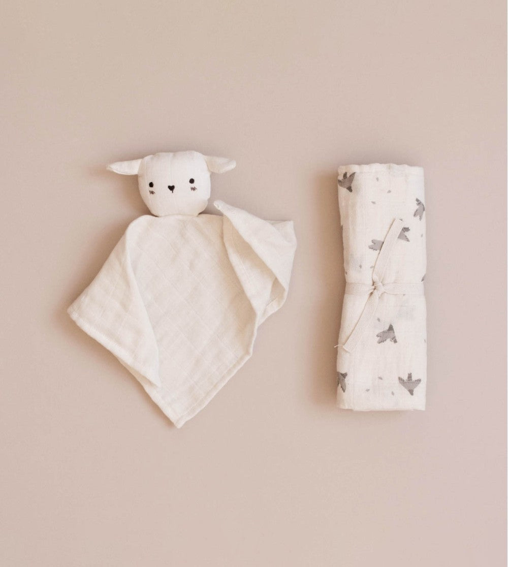 Accessoires - Doudou lange | Agneau - Main Sauvage