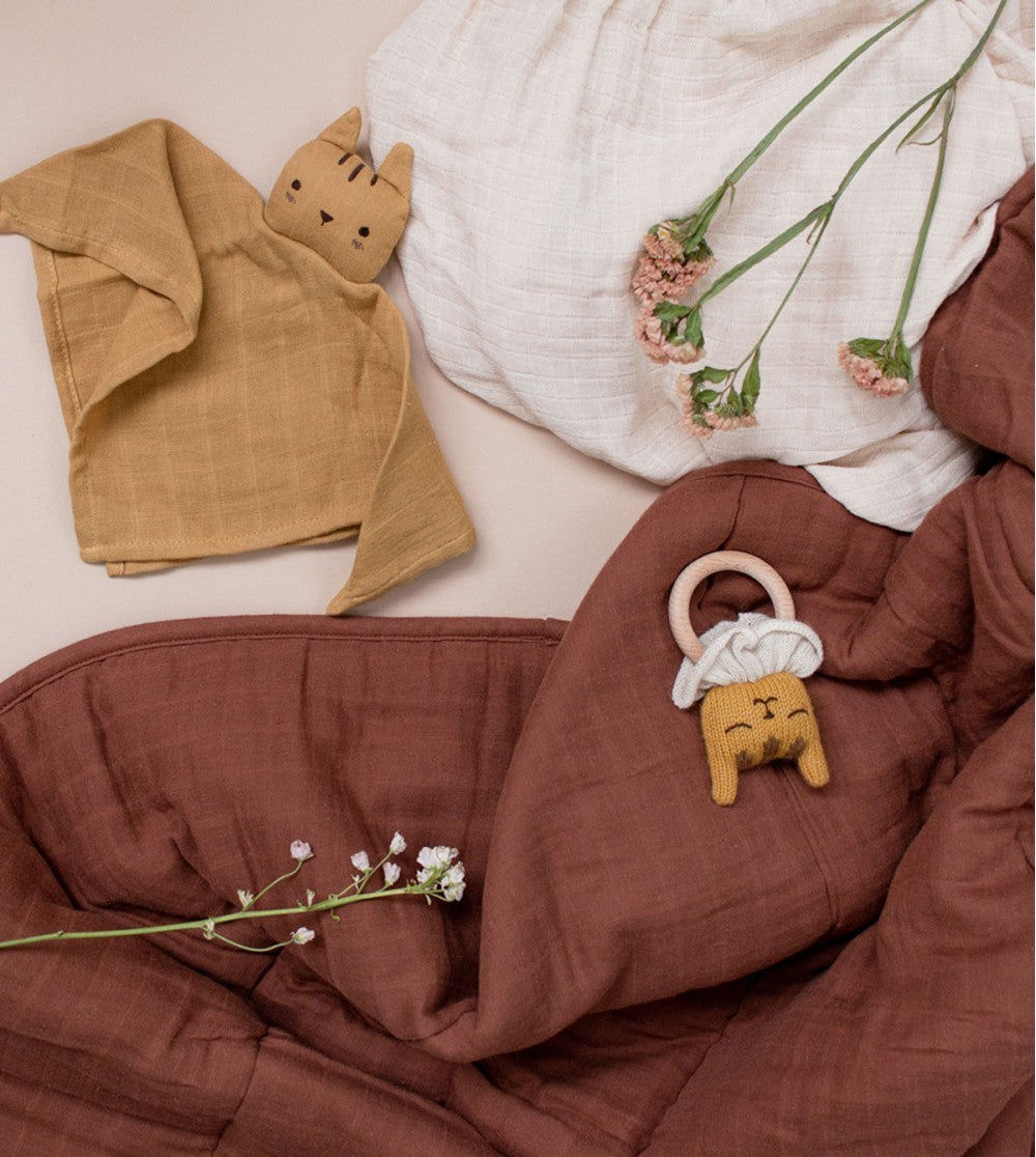 Accessoires - Doudou lange | Tigre - Main Sauvage