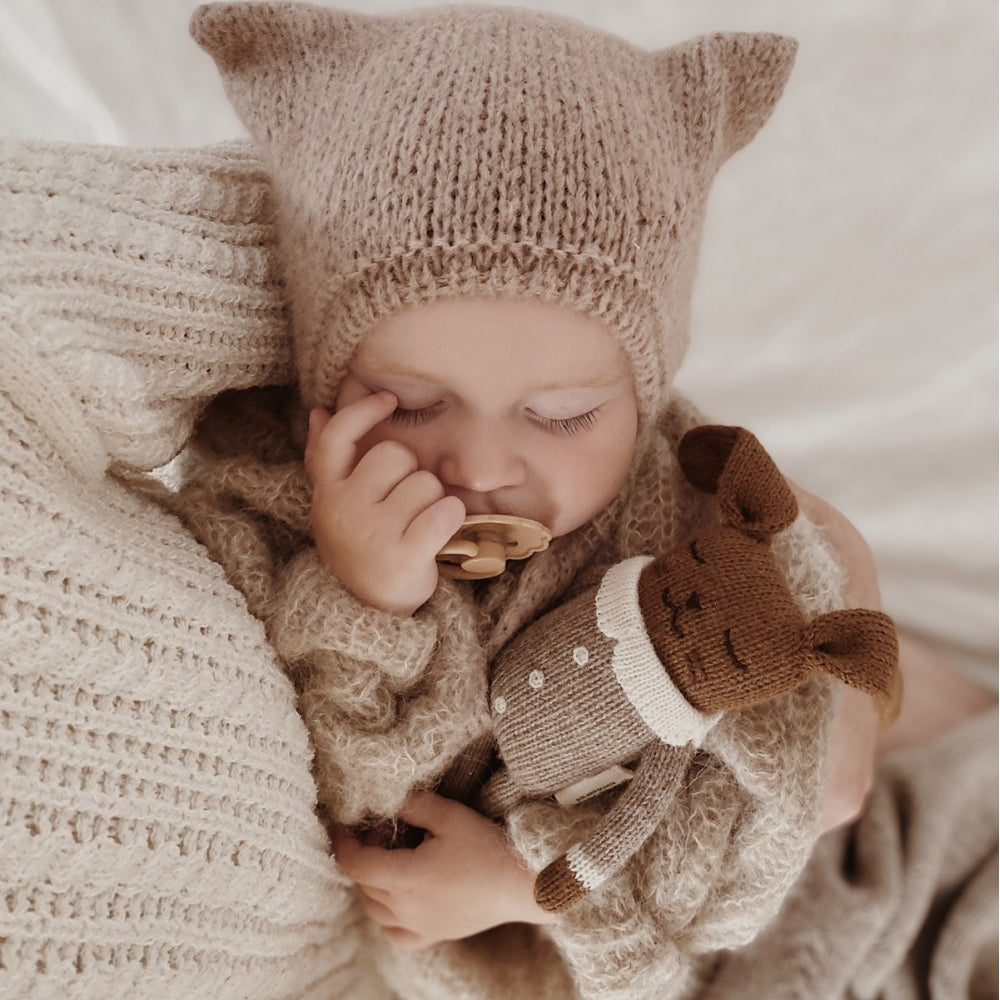 Accessoires - Doudou Lapin | combinaison avoine - Main Sauvage