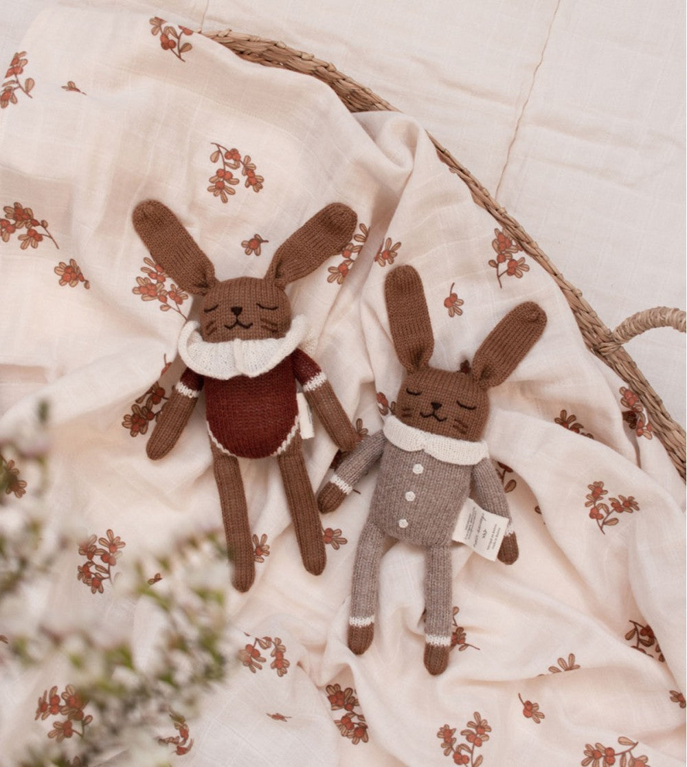 Accessoires - Doudou Lapin | combinaison avoine - Main Sauvage