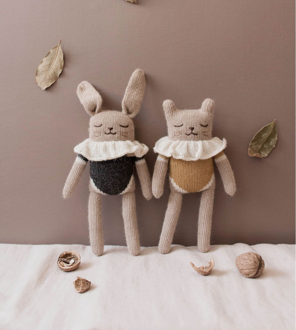 Accessoires - Doudou Lapin | maillot noir - Main Sauvage