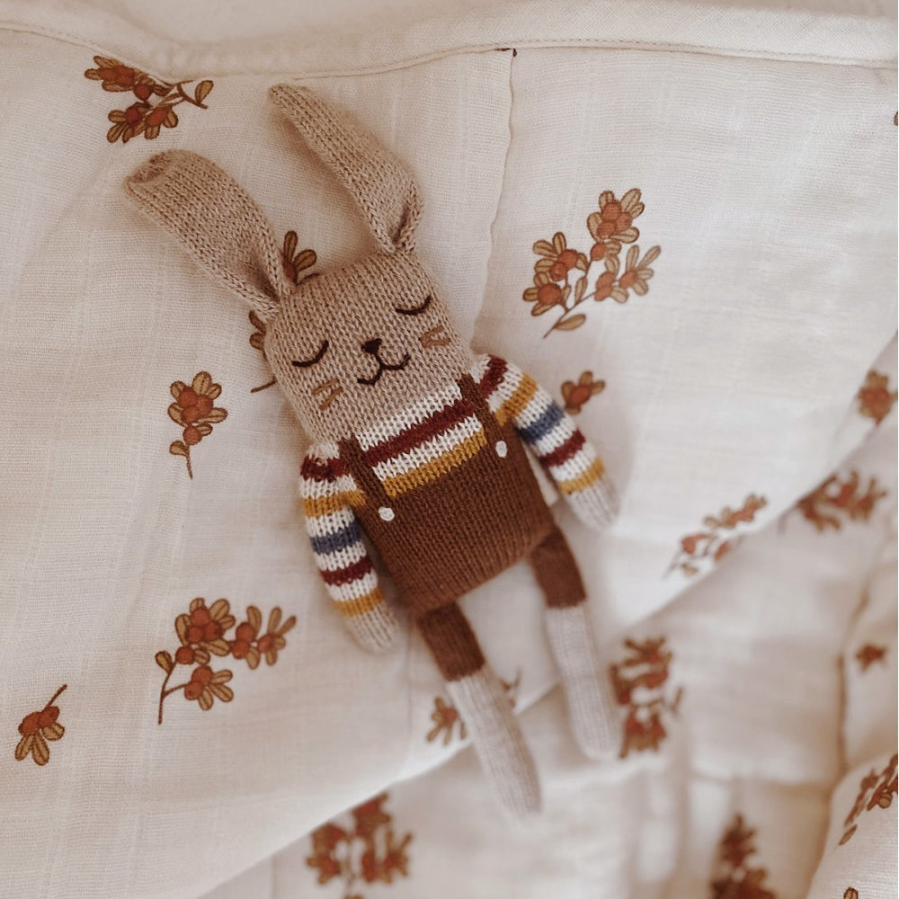 Accessoires - Doudou Lapin | pull arc-en-ciel - Main Sauvage