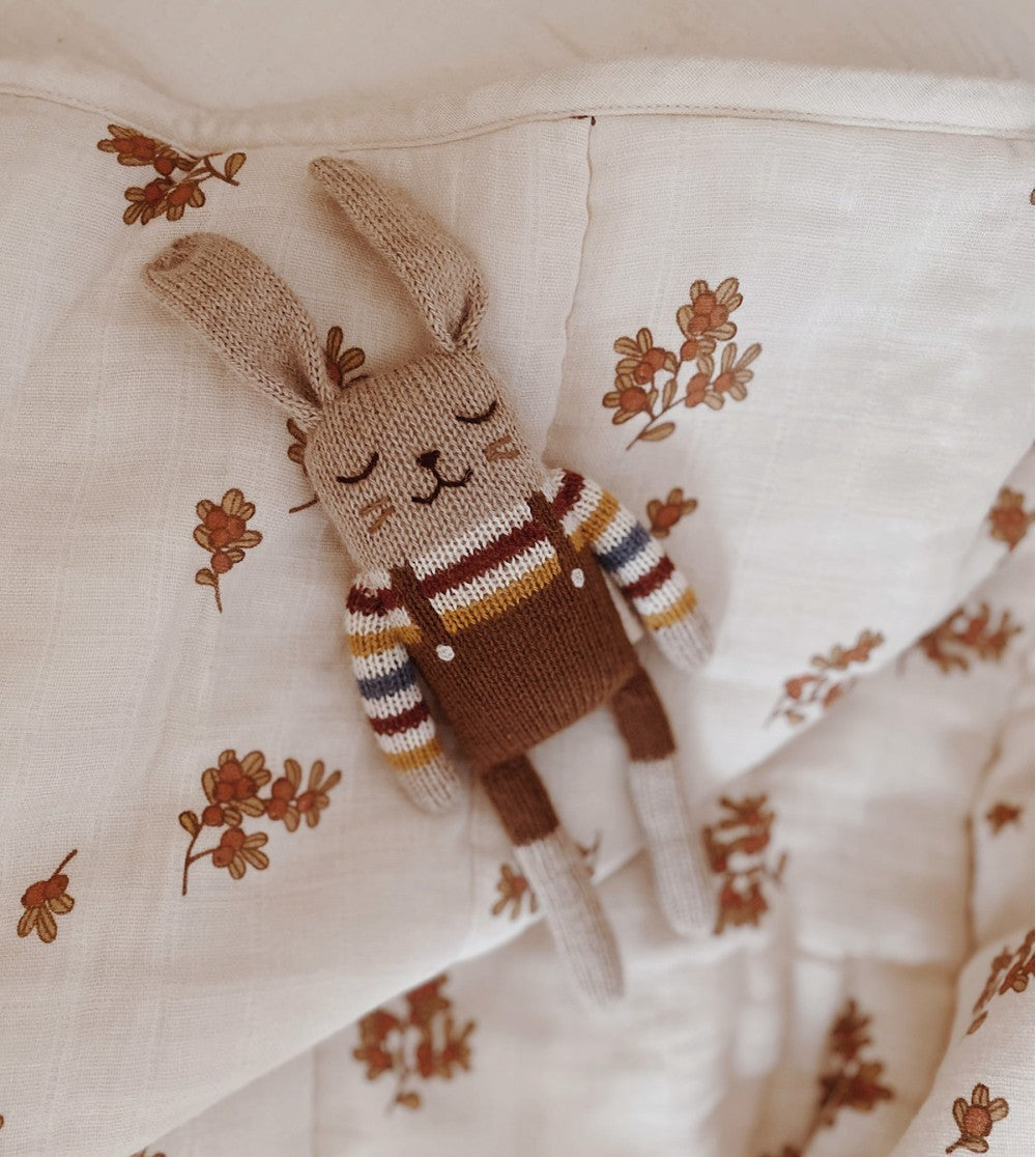 Accessoires - Doudou Lapin | pull arc-en-ciel - Main Sauvage