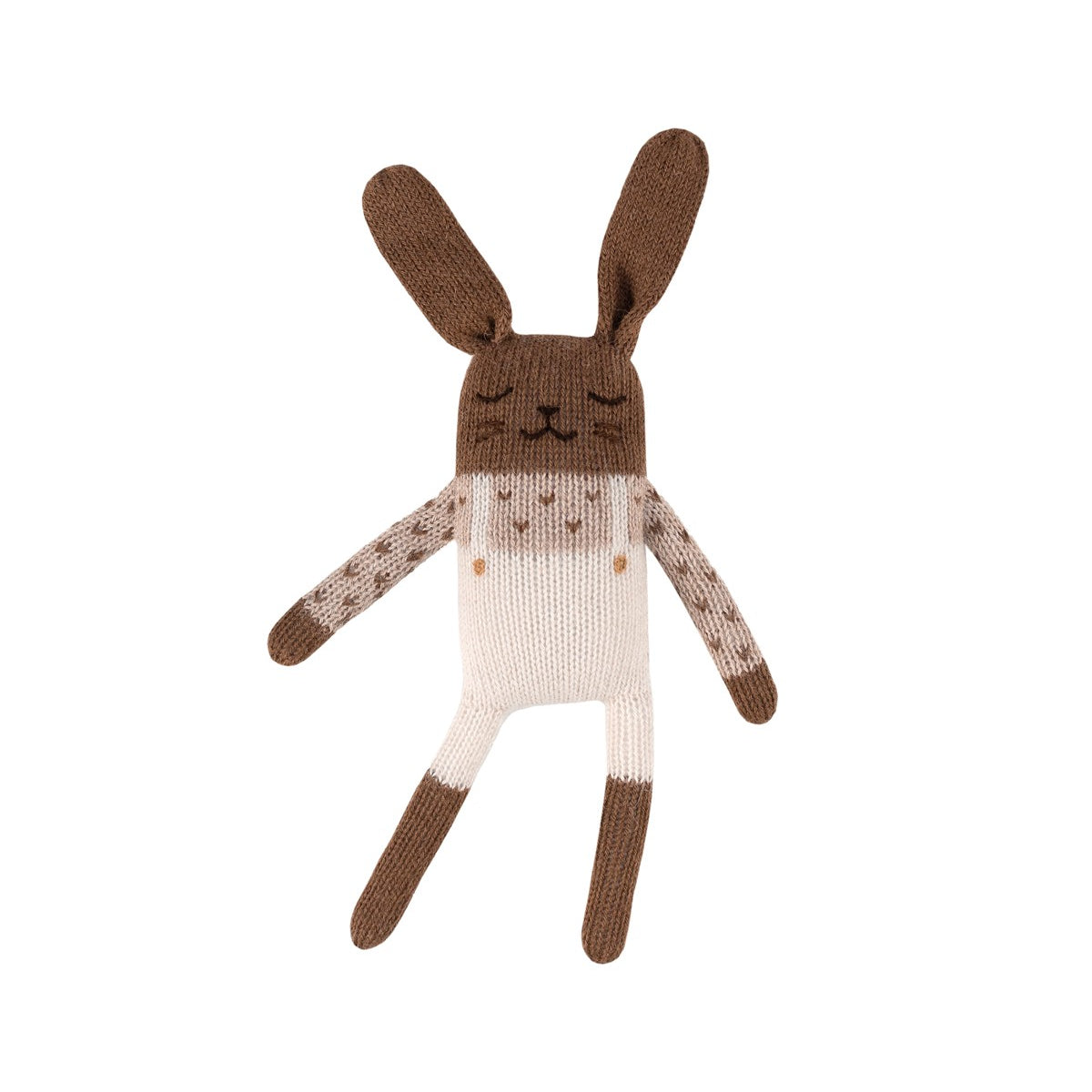 Accessoires - Doudou Lapin | salopette écru - Main Sauvage
