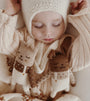 Accessoires - Doudou Lapin | salopette écru - Main Sauvage