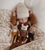 Accessoires - Doudou Ours Polaire | salopette noisette - Main Sauvage
