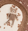Accessoires - Doudou Ourson | combinaison à rayures noisette - Main Sauvage