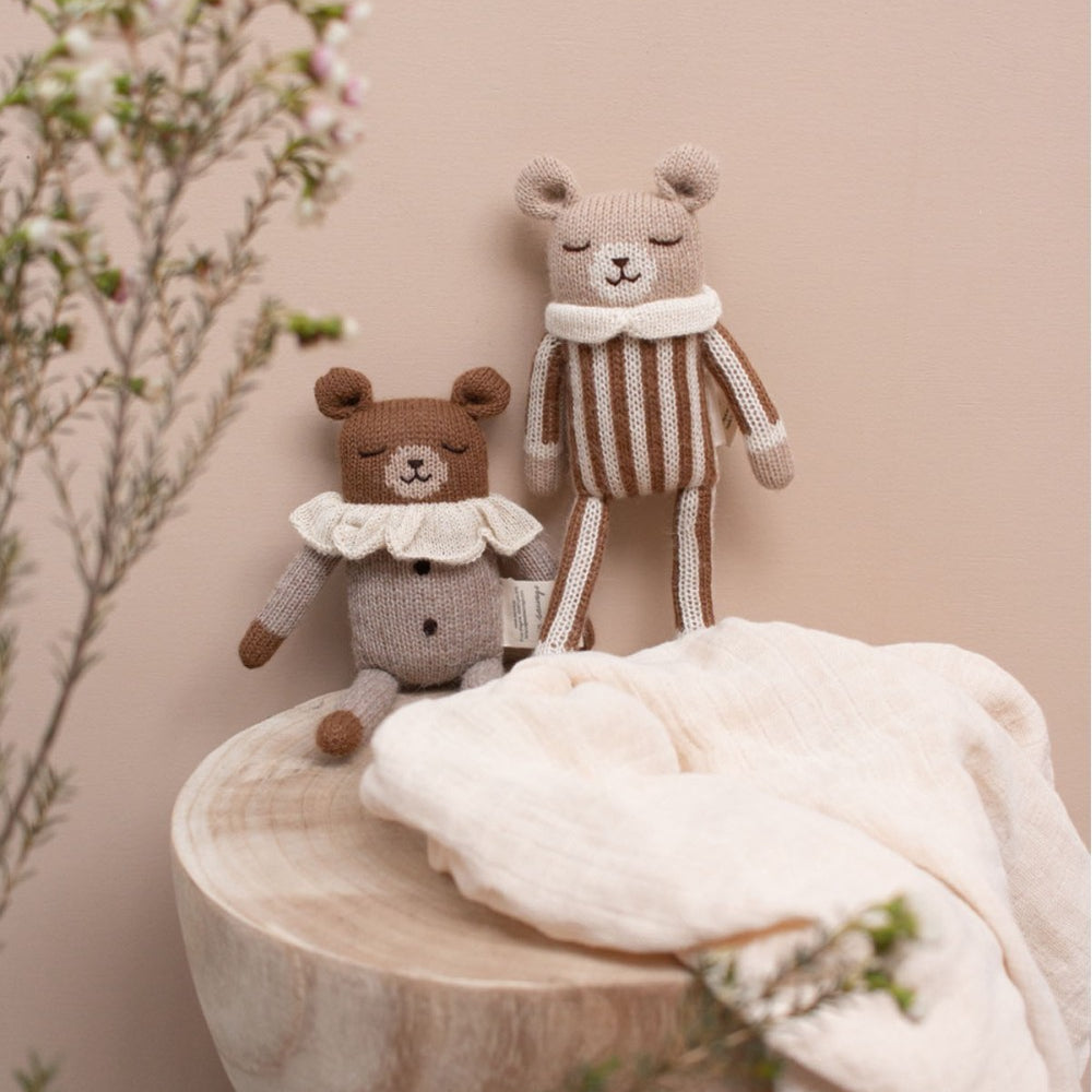 Accessoires - Doudou Ourson | pyjama avoine - Main Sauvage