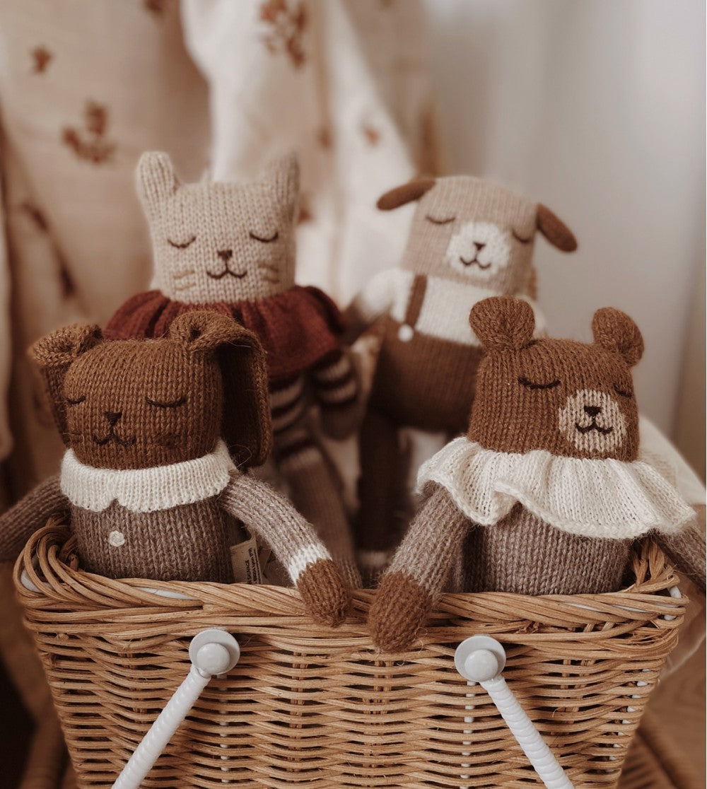 Accessoires - Doudou Ourson | pyjama avoine - Main Sauvage
