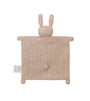 Accessoires - Doudou plat tricoté | lapin sable - Main Sauvage