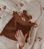 Accessoires - Doudou plat tricoté | ourson - Main Sauvage