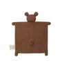 Accessoires - Doudou plat tricoté | ourson - Main Sauvage