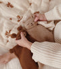 Accessoires - Doudou plat tricoté | ourson - Main Sauvage