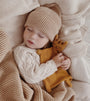 Accessoires - Doudou plat tricoté | tigre - Main Sauvage