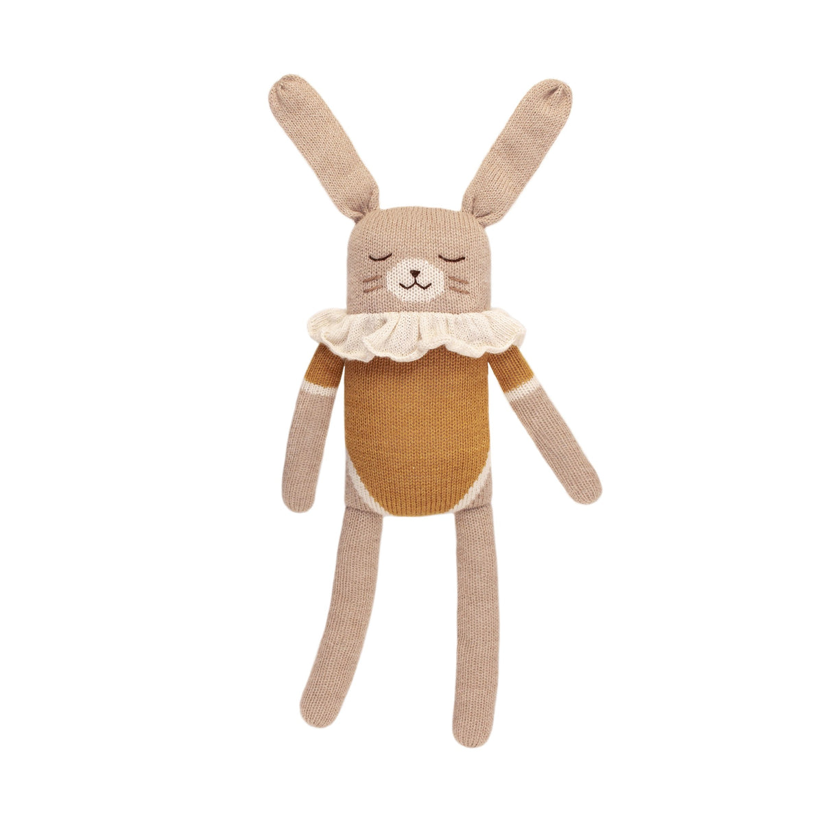 Accessoires - Grand Doudou Lapin | maillot ocre - Main Sauvage