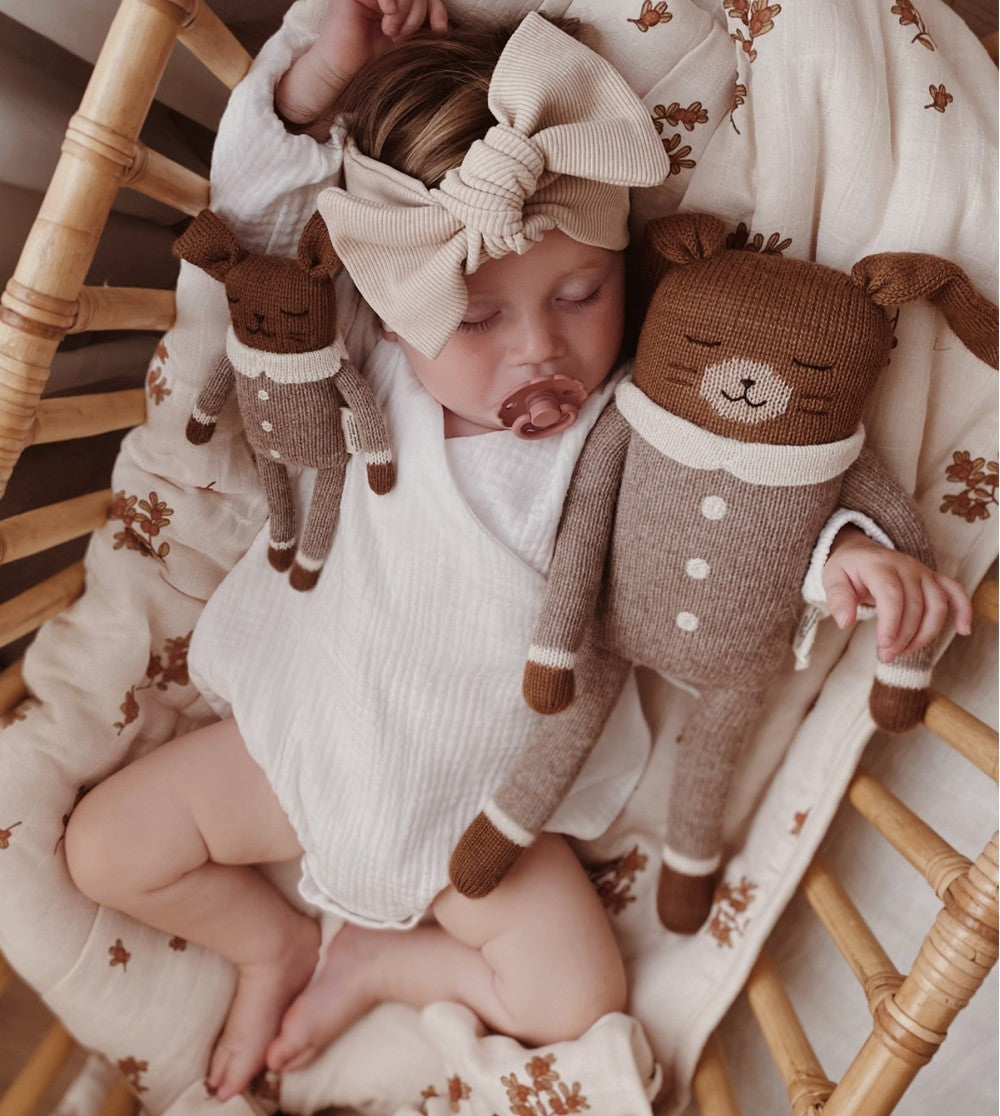 Accessoires - Grand Doudou Lapin | pyjama avoine - Main Sauvage