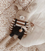 Accessoires - Grand Doudou Lapin | salopette noire - Main Sauvage