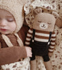 Accessoires - Grand Doudou Lapin | salopette noire - Main Sauvage