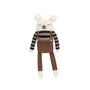 Accessoires - Grand Doudou Ours Polaire | salopette noisette - Main Sauvage