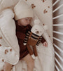Accessoires - Grand Doudou Ours Polaire | salopette noisette - Main Sauvage