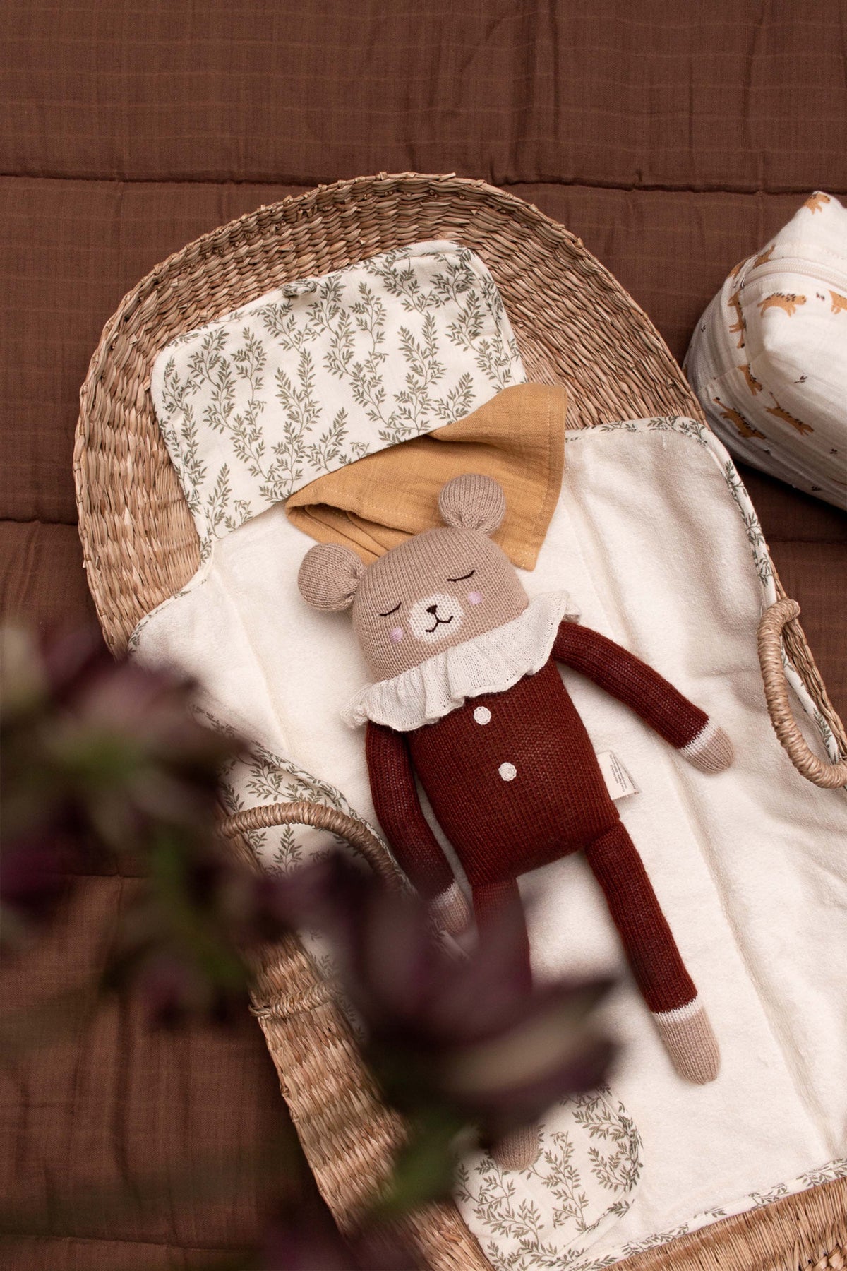 Accessoires - Grand Doudou Ours | pyjama sienne - Main Sauvage