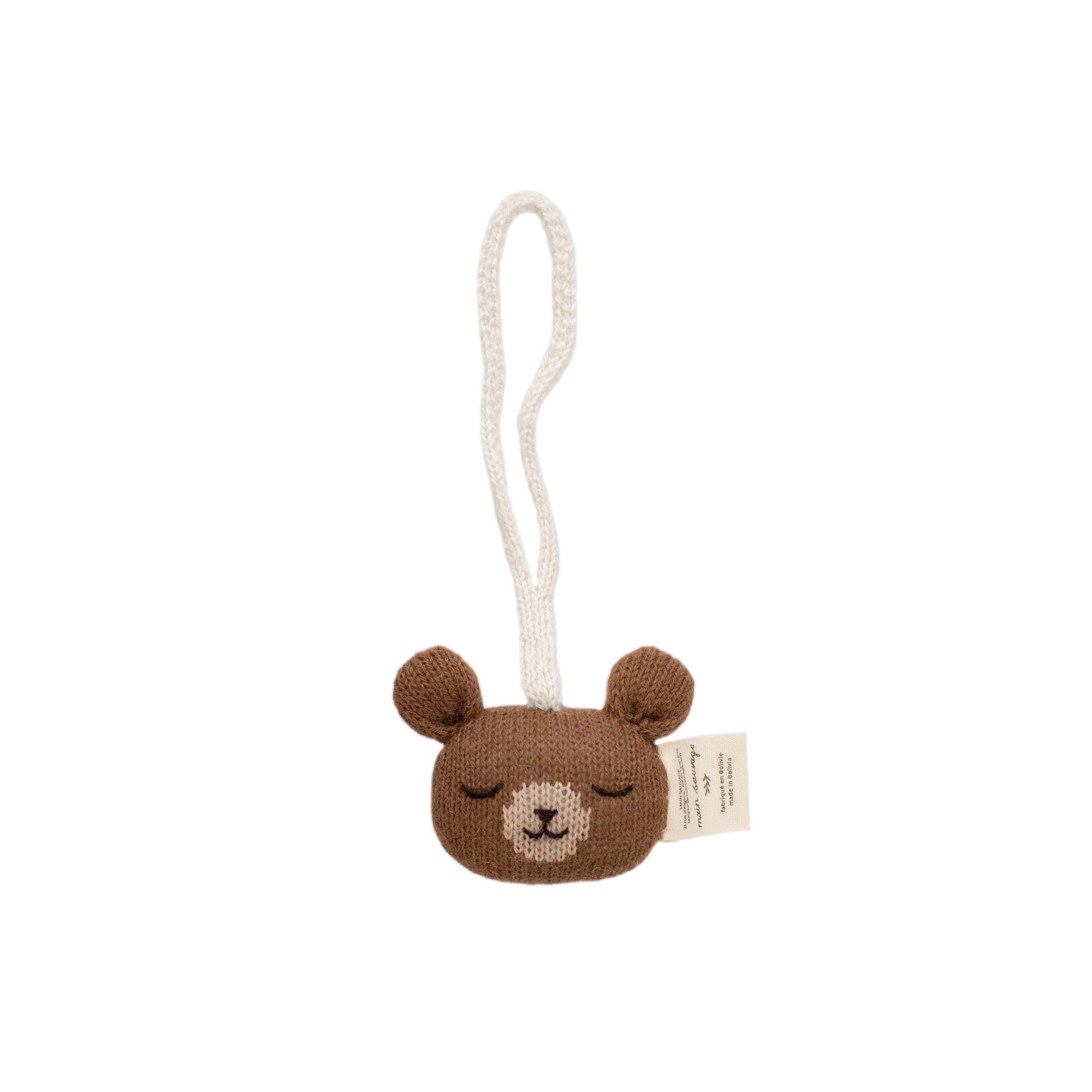 Accessoires - Hochet à suspendre | Ourson - Main Sauvage