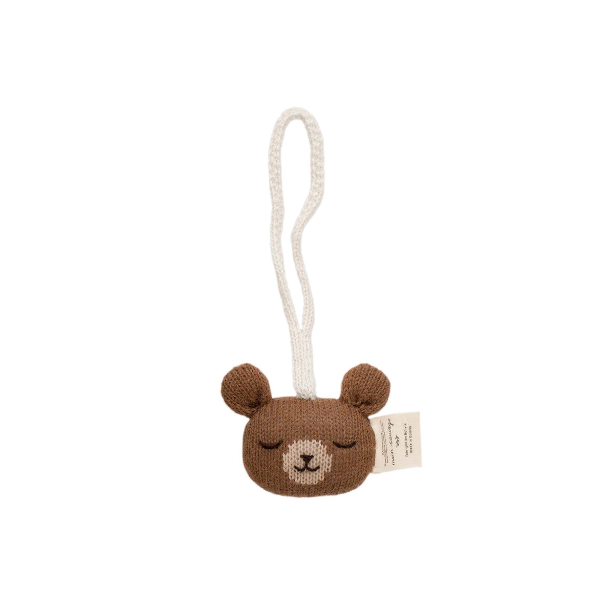 Accessoires - Hochet à suspendre | Ourson - Main Sauvage