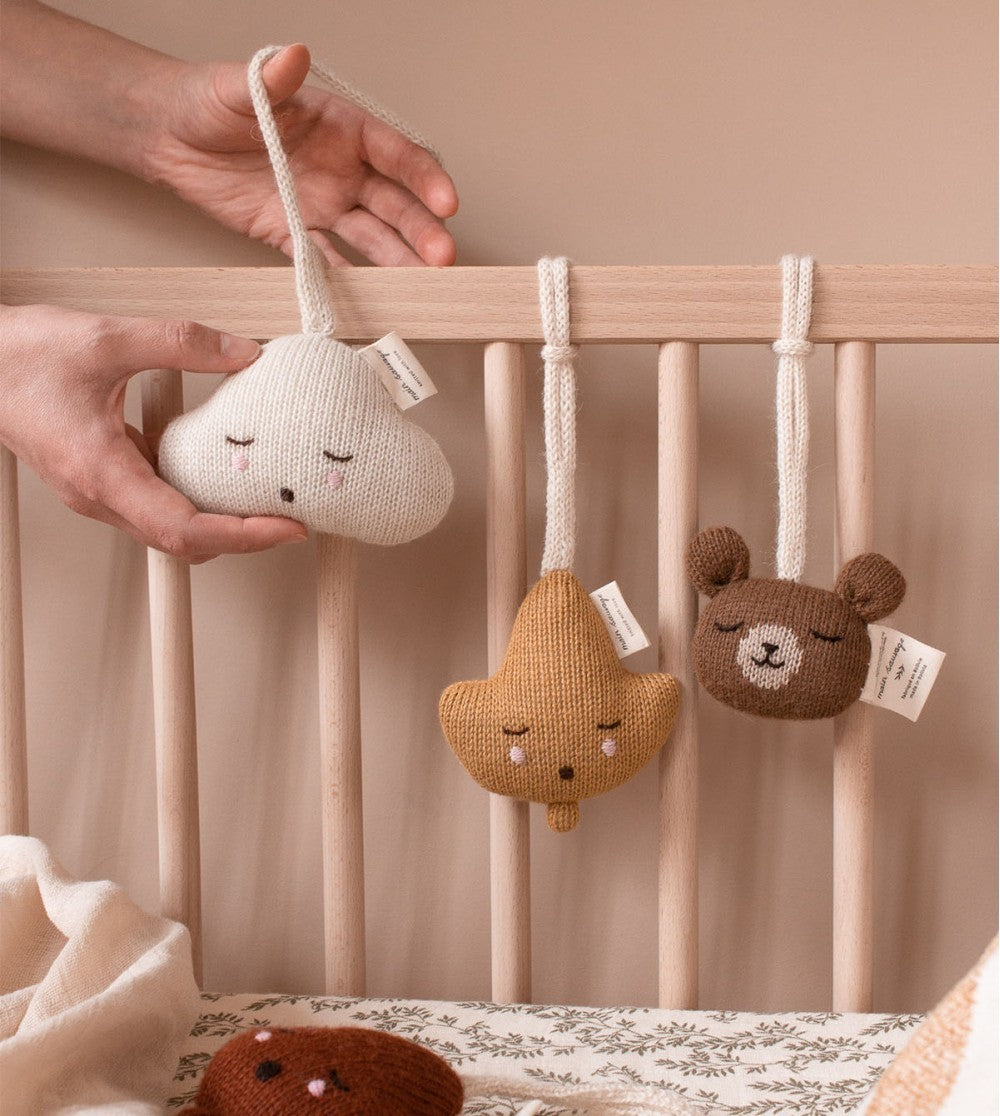Accessoires - Hochet à suspendre | Ourson - Main Sauvage