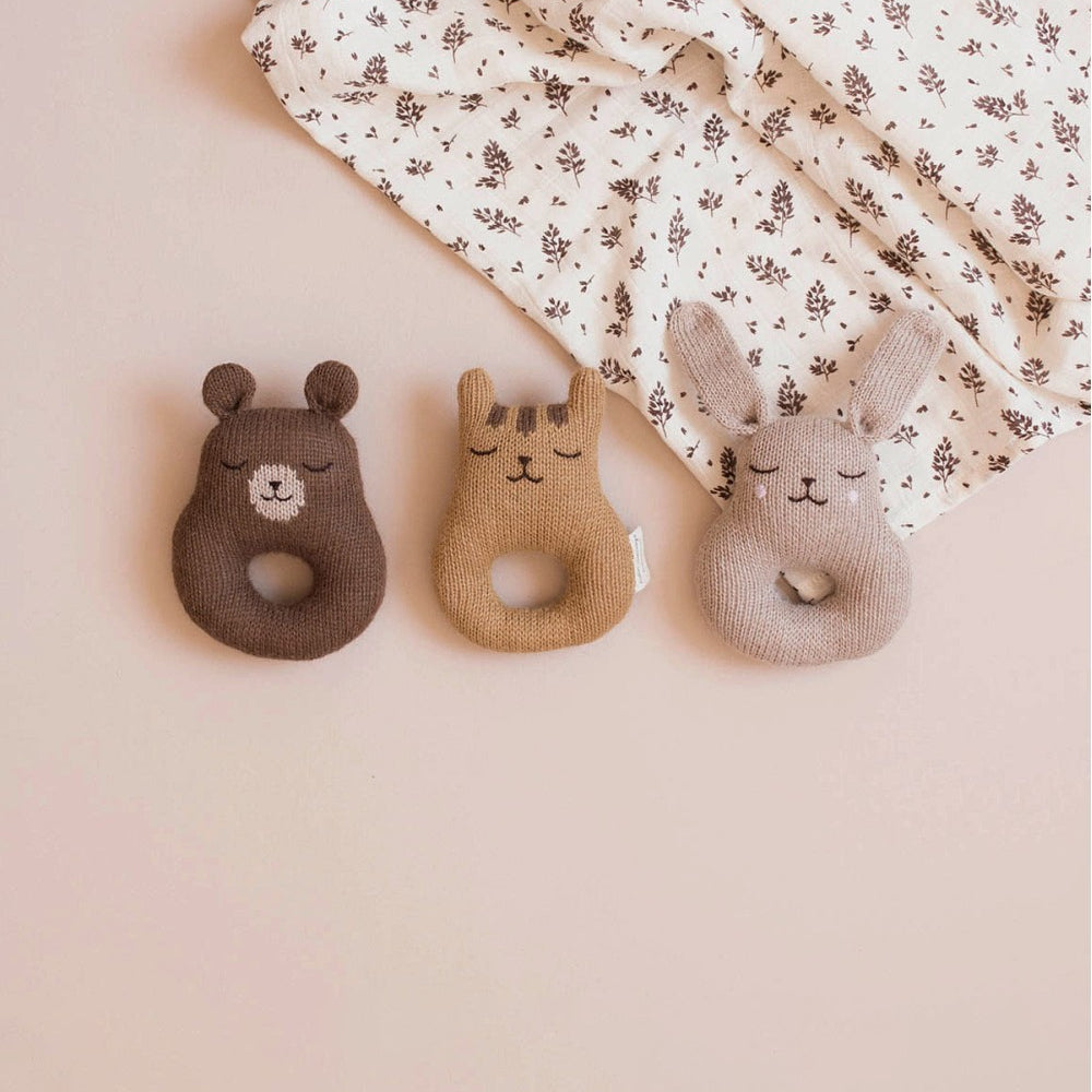Accessoires - Hochet | Ourson - Main Sauvage