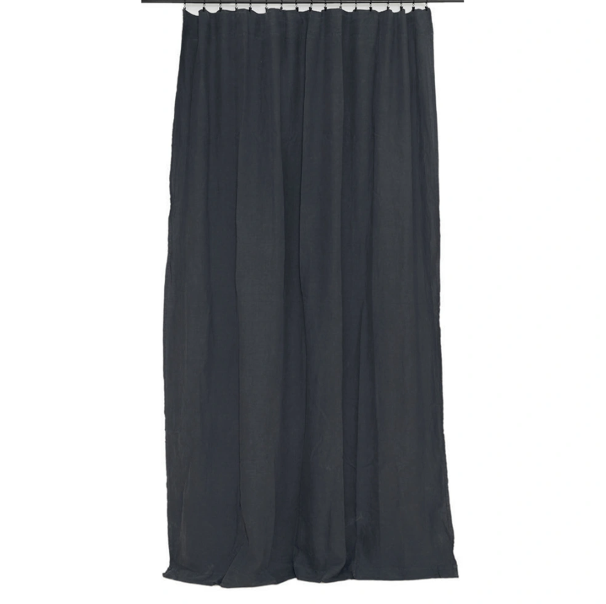 Accessoires - Rideau en lin | RIDO2 | Charbon - Bedandphilosophy