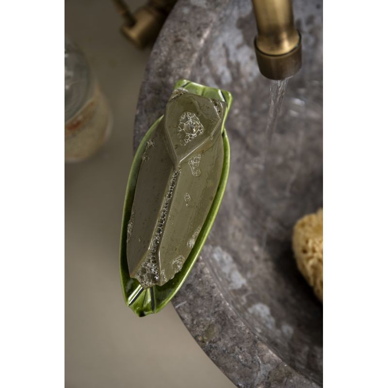 Accessoires salle de bains - Coffret savon & porte savon | Cigale - Monochromic x Fer à Cheval