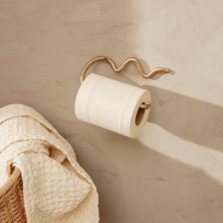 Accessoires salle de bains - Dérouleur à papier toilette | Curvature - Ferm Living