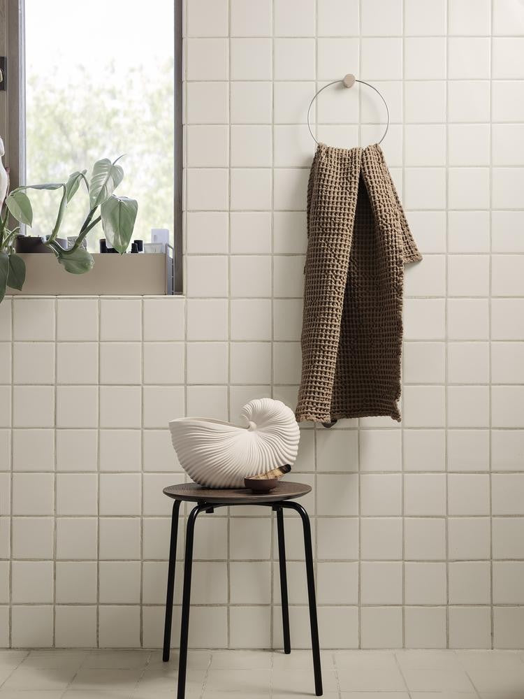 Accessoires salle de bains - Serviette de bain Organic - Ferm Living