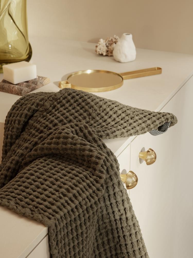 Accessoires salle de bains - Serviette de toilette Organic - Ferm Living