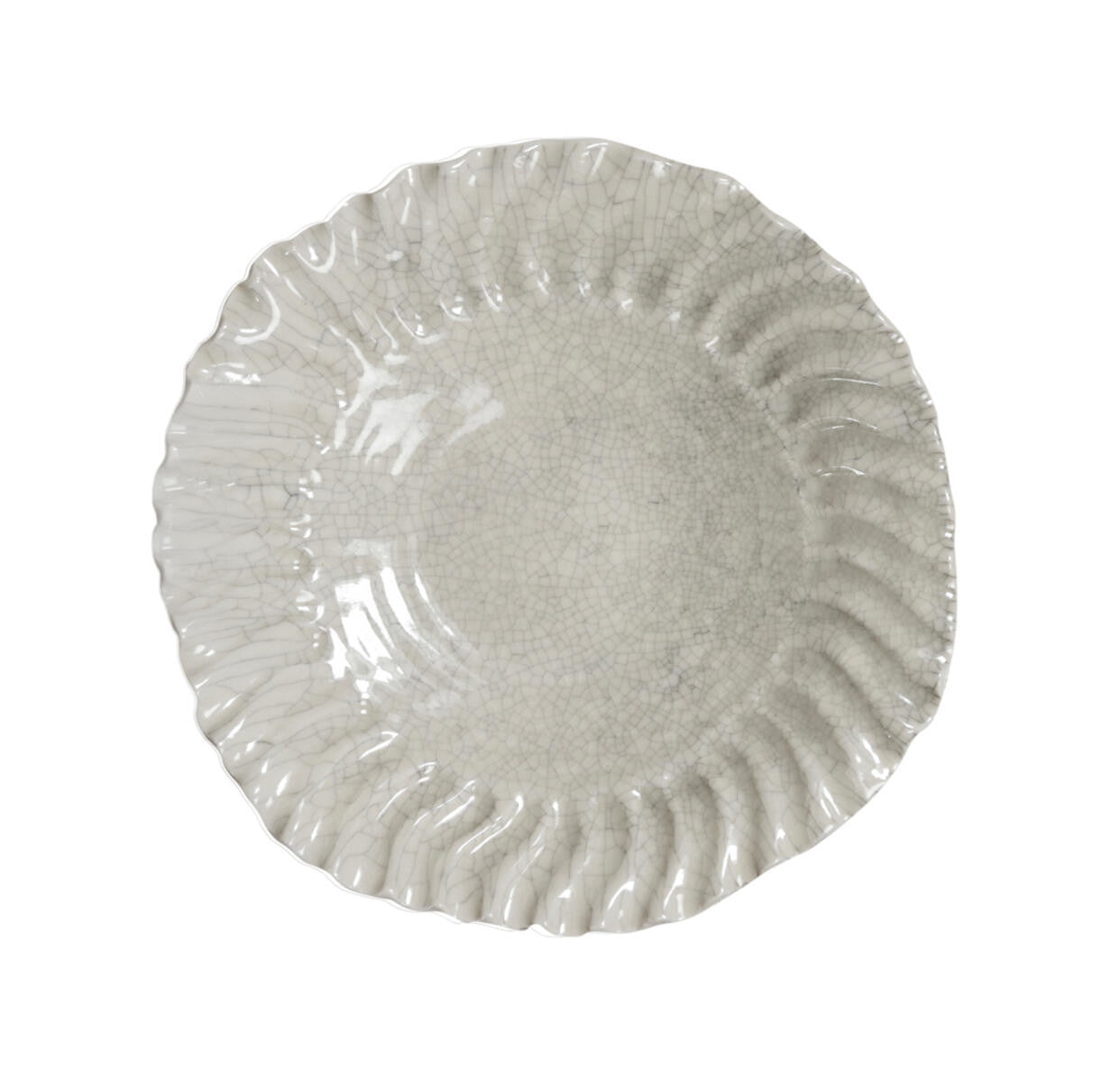 Accueil - Assiette creuse L | Dashi Quartz Craquelé - Jars