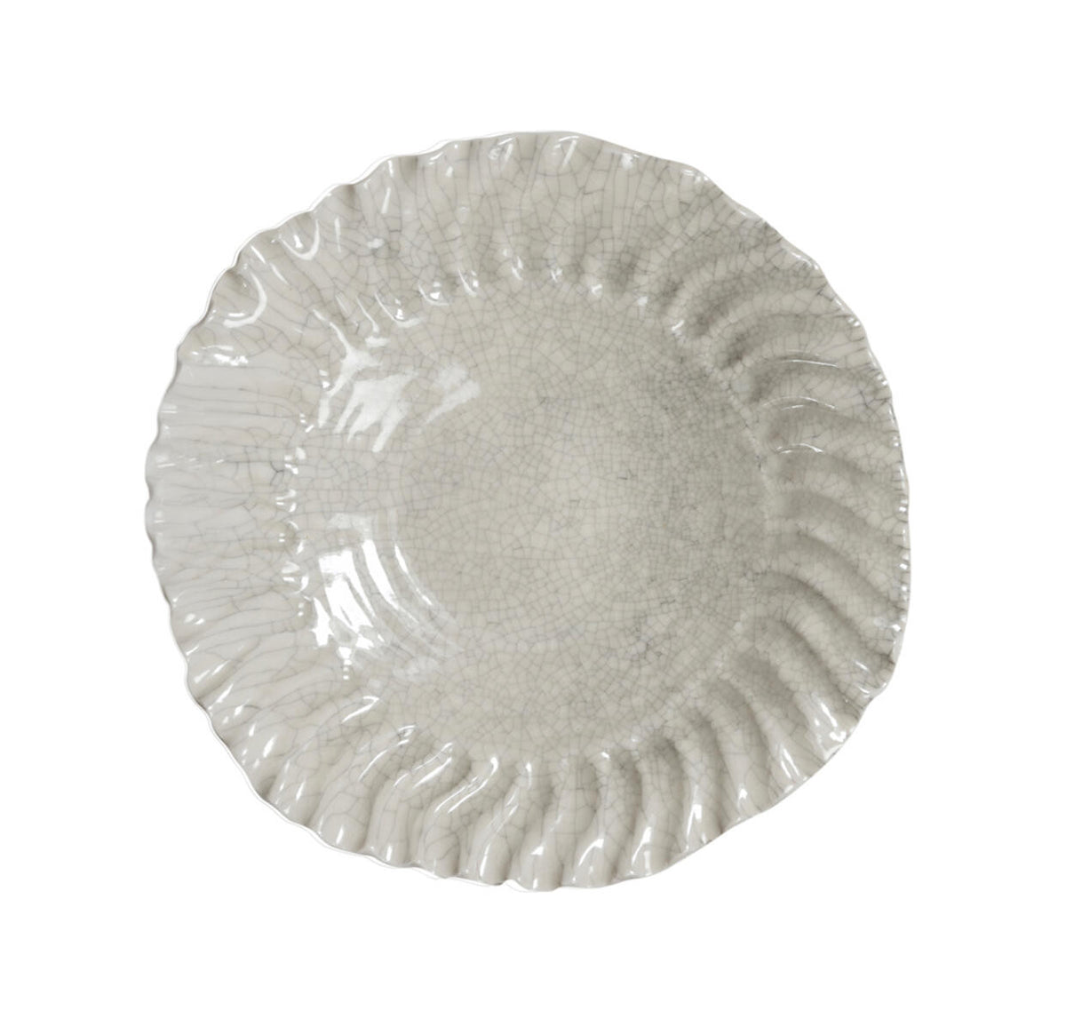 Accueil - Assiette creuse L | Dashi Quartz Craquelé - Jars