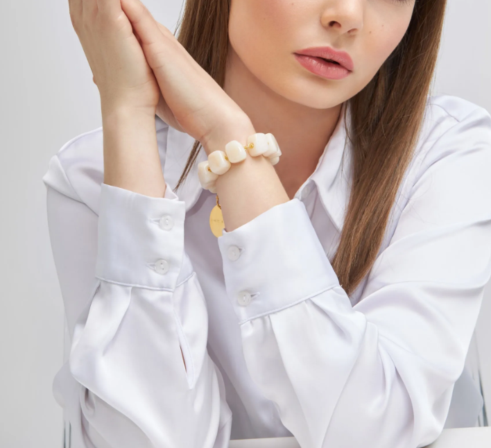 Accueil - Bracelet | Organic | Perles Marbrées | Vanessa Baroni