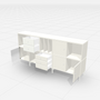 Accueil - Buffet blanc | The babooshka - Montana